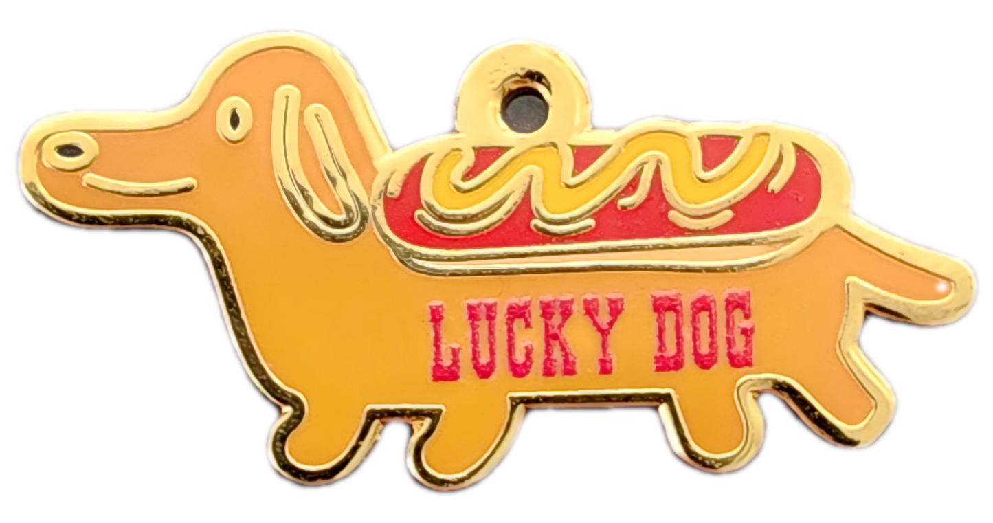 Personalized "Lucky Dog" tag