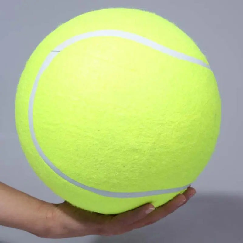 Unnecessarily Large Tennis Ball