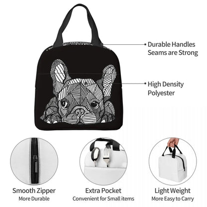 Frenchie Lunch Bag