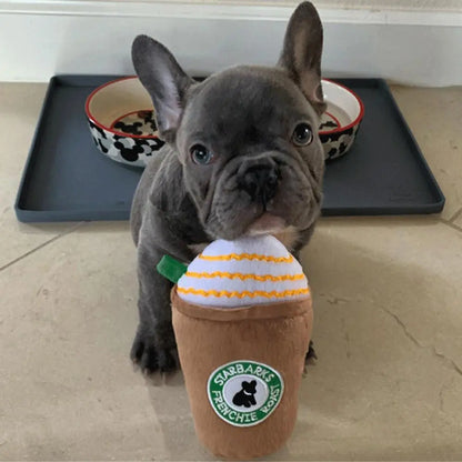 Frenchie roast dog toy